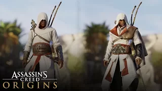 Assassin's Creed Origins - How to Unlock Altair and Ezio Outfits (ALL LEGACY OUTFITS)