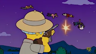 The simpsons mr burns hunts Springfield's people scene