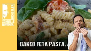 Schnelles Baked Feta Pasta Rezept von Steffen Henssler