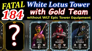 White Lotus Fatal Tower 184 with Gold (Gameplay + Reward)