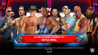 WWE 2K24 WCW WORLD HEAVYWENGHT CHAMPIONSHIP 9-93BATTLE ROYAL