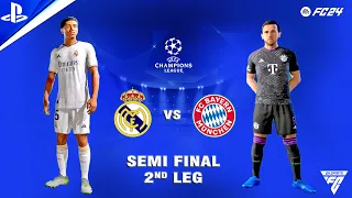 FC 24 - Real Madrid vs Bayern Munich - Semi Final 2nd Leg UEFA Champions League 2023-24 | PS5™ | 4K