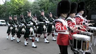 Mounting the Guards at Holyrood Palace