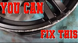 HOW TO FIX CURB RASH | Scratches on rim