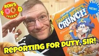 NEW TO CANADA!! CAP'N CRUNCH'S PEANUT BUTTER CRUNCH!!  TASTE AND REVIEW!!