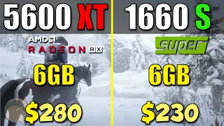 RX 5600 XT vs.  GTX 1660 Super | Test in 9 Games