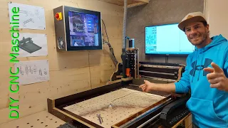 DIY CNC Holzfräse Eigenbau, Bauanleitung , Bauplan Fräse , Steuerung CNC Holzfräse Arduino Estlcam