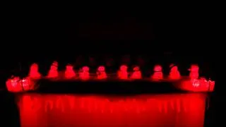 Snowman Dance 2012 - CS Support Christmas Lights, UoY