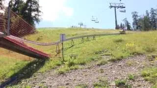 Luge d'été à la Colmiane : 1600 mètres de sensation