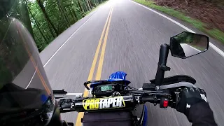 Yamaha WR250R Supermoto VS. Tail of The Dragon