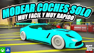 COMO MODEAR COCHES SOLO SIN AYUDA *SIN ANAWACK* MUY FACIL CAR TO CAR en GTA 5 Online