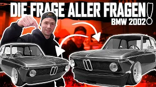 HOLYHALL | Die Frage aller FRAGEN! | Soßstange anbringen OHNE Bohren? | BMW 2002 🔥