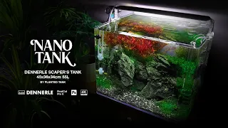 Aquascaping tutorial - AMAZING High-tech NANO Tank 55L