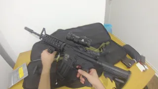 Airsoft APS 104 M4 RIS - Demostração