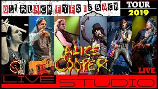 ALICE COOPER - Ol'Black Eyes Is Back TOUR 2019 - (Live studio) - HD1080P