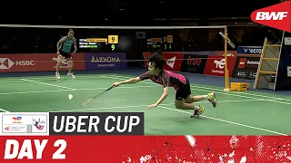 BWF Uber Cup Finals 2022 | Thailand vs. Malaysia | Group C