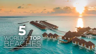 Top 5 Most Beautiful Beaches In The World / Best vacation Spots & Travelers' choice for 2021