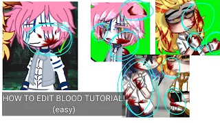 How To Edit Blood Tutorial! (Requested) || *Easy* || Probably not the best || Lazy Thumbnail