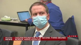 BREAKING: Derek Chauvin found guilty on all charges in George Floyd's death