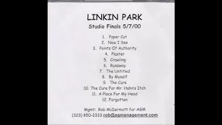 12 Forgotten - Hybrid Theory (Unmastered Studio Finals 5-7-00) - Linkin Park