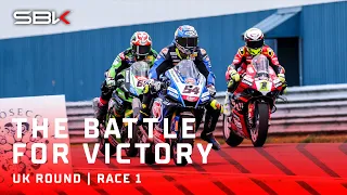 A six-rider FIGHT for VICTORY 🏆 | #GBRWorldSBK 🇬🇧