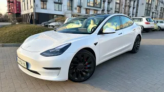 Продаж Tesla Model 3 Performance Long Range пробіг 6 тис км ідеальний стан
