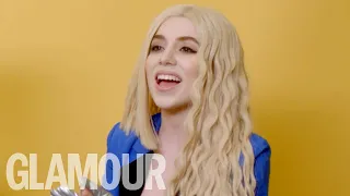 Ava Max: How to find out if a boy is 'Sweet OR Psycho' in funny interview | GLAMOUR UK