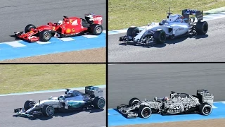 F1 Test Days Jerez 2015