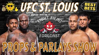 UFC ST. LOUIS PROPS & PARLAYS SHOW | LEWIS VS NASCIMENTO