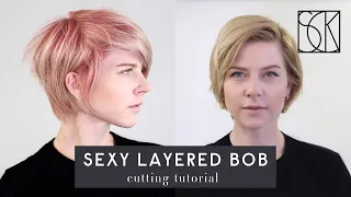 SEXY LAYERED BOB - tutorial by SCK
