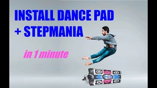 Set up dance pad + Stepmania in 1 minute