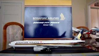 JC Wings 1:200 Singapore Airlines 777-300ER Unboxing and Review