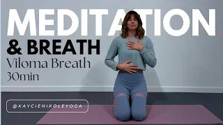 Relaxing meditation and breathing: Viloma Breath Exercise