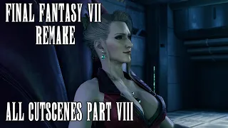 All Cutscenes in 4K - Part 8/10 | Final Fantasy 7 Remake | HEAVY SPOILERS