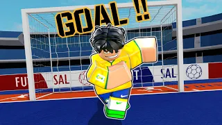 PLAYING AS BRAZIL UNTIL WE WIN A FUTSAL WORLD CUP TROPHY!- #touchfootball #roblox #robloxgames