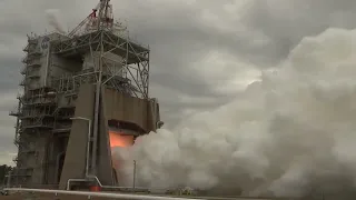 First RS-25 Engine Test of the New Year | @BeautyOfTheUniverse | #BeautyOfTheUniverse