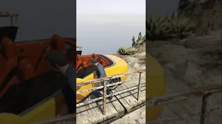 GTA V JUMP FROM MOUNT CHILIAD #shorts | Tech Gaming