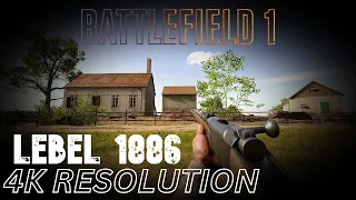 battlefield 1, Lebel 1886 sniper rifle model with 4K resolution #battlefield1