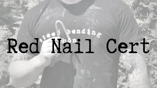 My Official IronMind Red Nail Certification