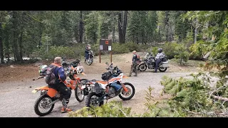 Honda XR150 surrounded by Monsters