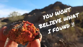 Epic Rockhound Visit to the Red Cloud Mine in Arizona to Collect Gem Vanadinite & Wulfenite Crystals