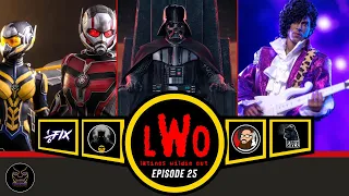LWO Episode 25!! Hot Toys Antman & Wasp | Iron Studios Vader | 25th Celebration!