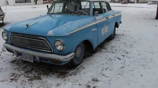 Why I drive a 1963 Rambler American in winter (unjust video)