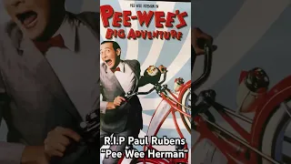 RIP Paul Rubens “Pee Wee Herman” 😢 #paulrubens #peeweeherman #rip #2023