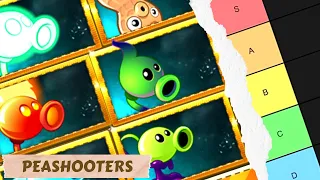 Which Peashooter Is The MOST Powerful? Ranking All Peashooters - PvZ2 Tier List