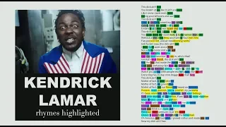 Kendrick Lamar - For Free? - Lyrics, Rhymes Highlighted (077)