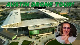 FPV DRONE TOUR with Matthew McConaughey & Austin FC's New Stadium