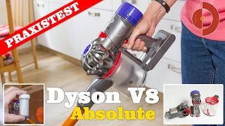 Dyson V8 Absolute Test - Was kann der Neue Akkustaubsauger?  [Akkustaubsauger Test]