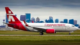 FIRST VISIT! Canadian North Boeing 737-700 at Calgary Airport