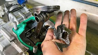 KTM EXC300 TPI 2023 ENGINE BLOW UP WITH EXPLOSION